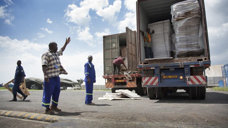 Unloading From Truck