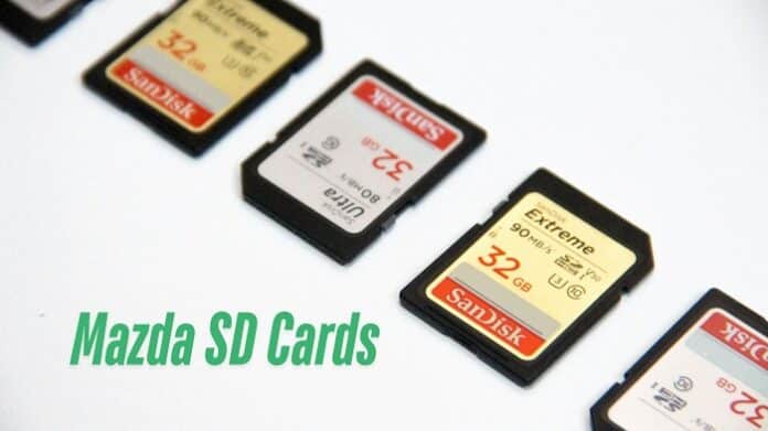 Mazda SD Cards