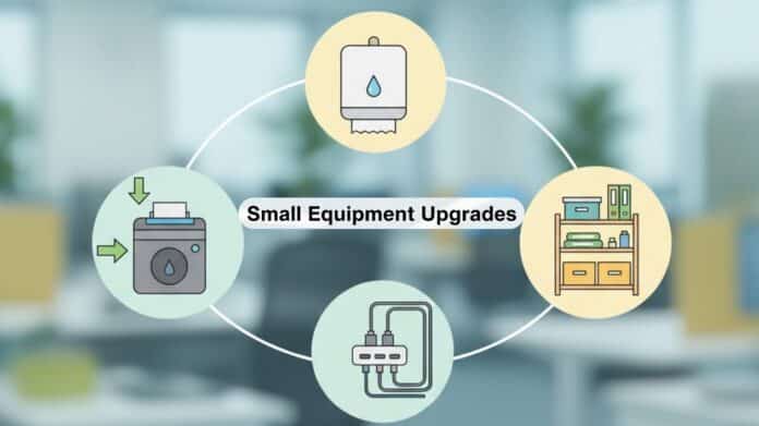 Small equipment upgrades Small equipment upgrades