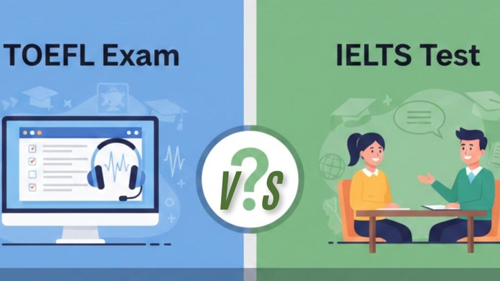 TOEFL Exam vs IELTS
