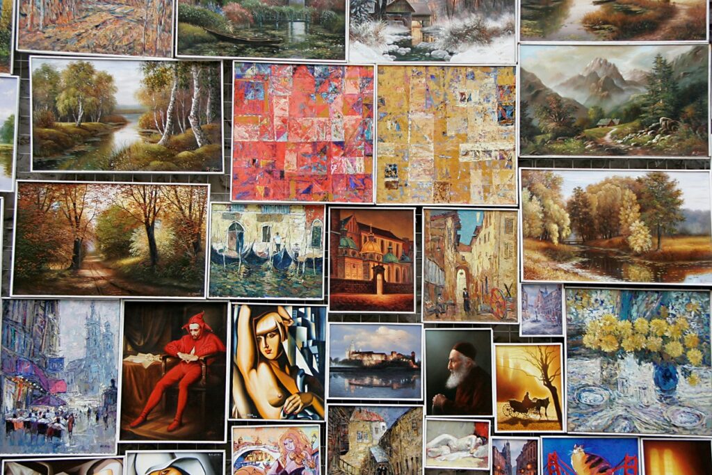 Selling art online